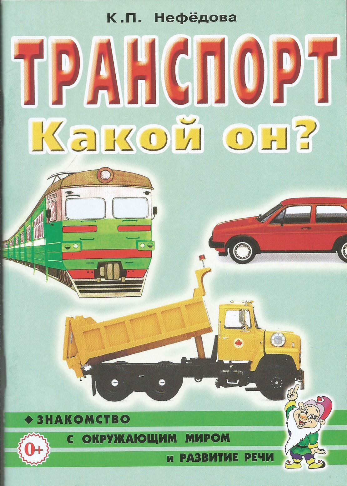 Транспорт. Какой он? Знакомство с окружающим миром и развитие речи. |  Нефедова Катерина Петровна - купить с доставкой по выгодным ценам в  интернет-магазине OZON (1428950733)