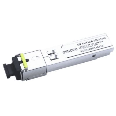 OSNOVO Медиаконвертер SFP-S1SC12-G-1550-1310