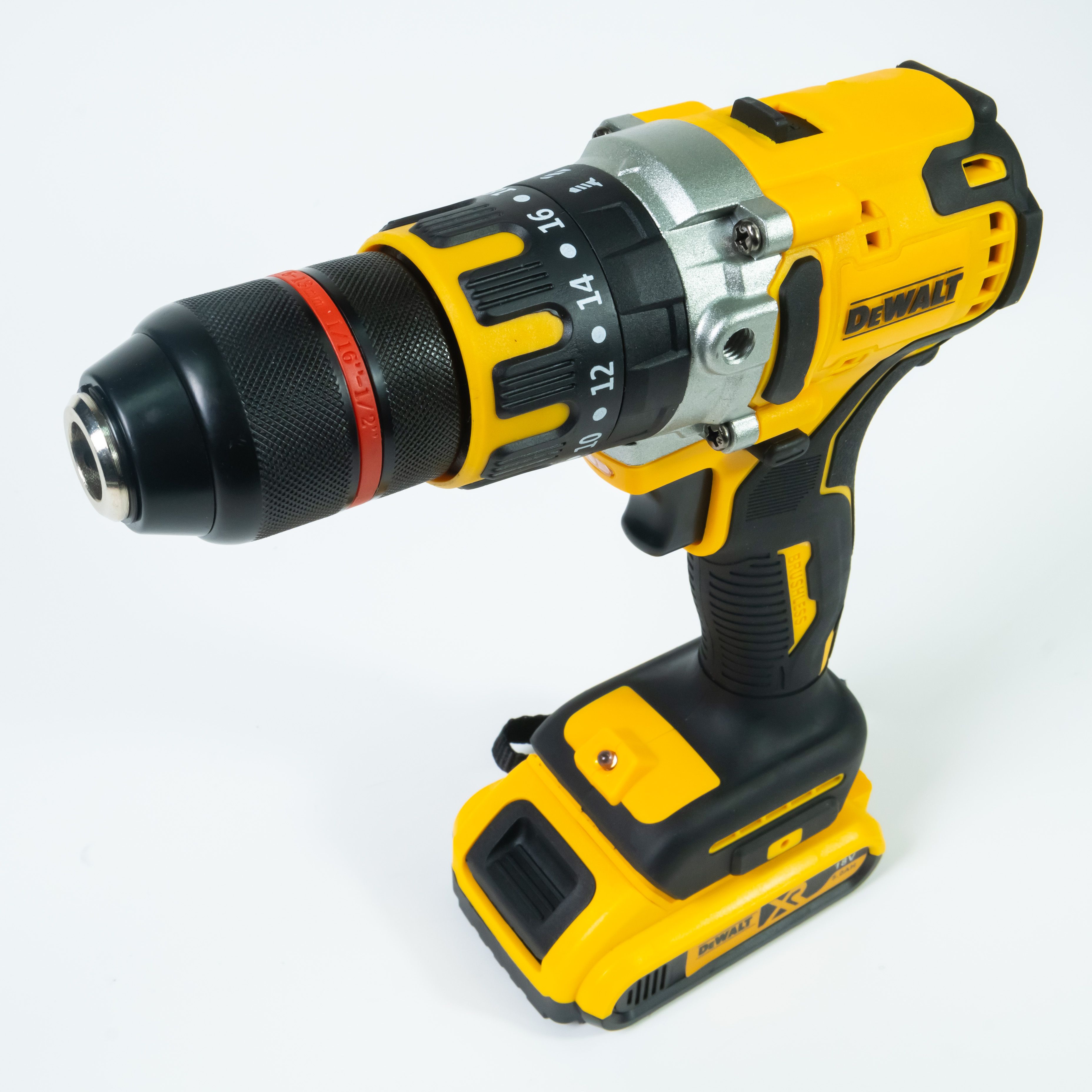 Dewalt, шуруповерт аккумуляторный, DCD796, от аккумулятора, 18 В, 70 Нм, 2 акб