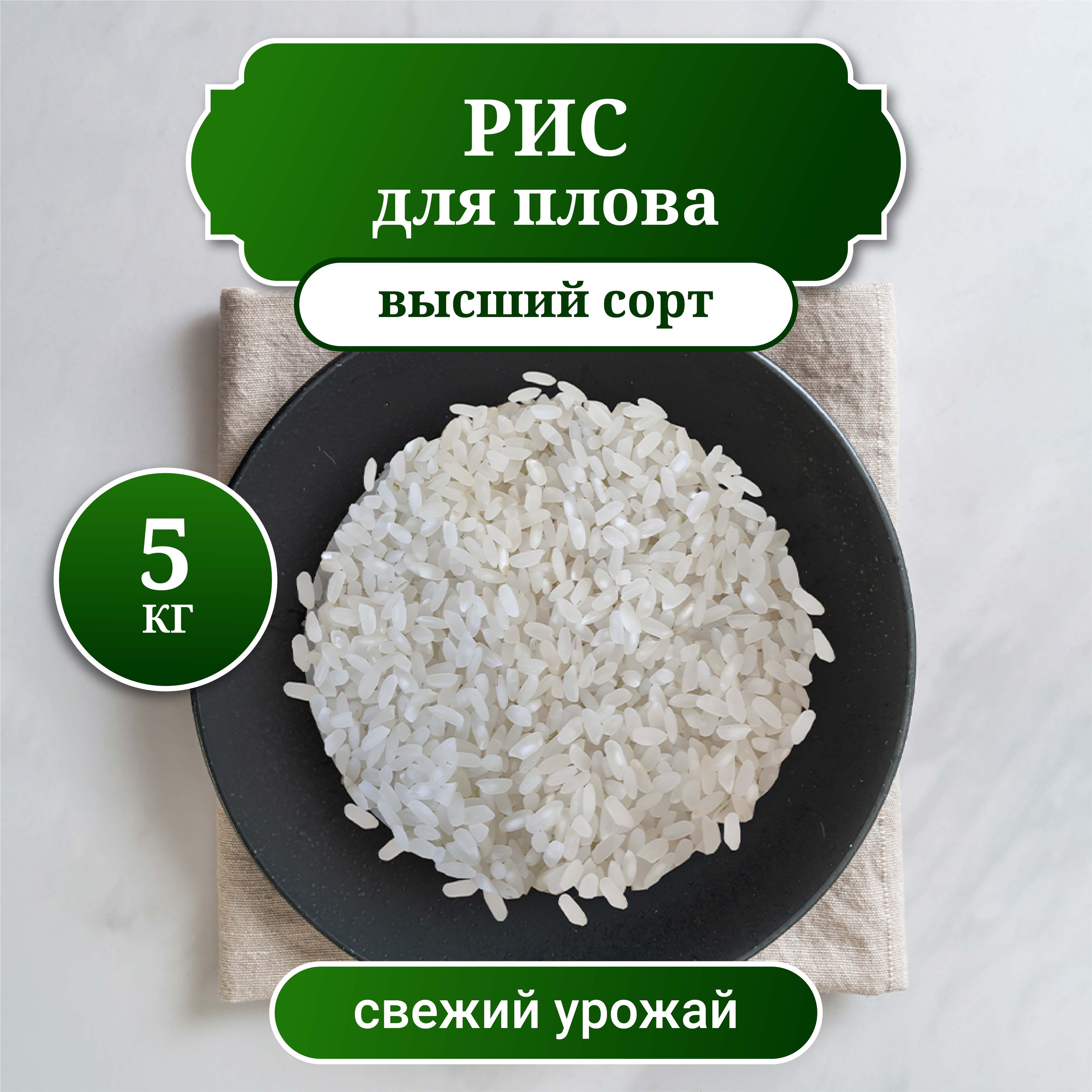 Рис для плова Камолино, вес 5 кг - купить с доставкой по выгодным ценам в  интернет-магазине OZON (1434117115)