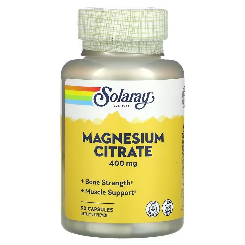 Магний цитрат, Magnesium Citrate 400 mg 90 капсул USA