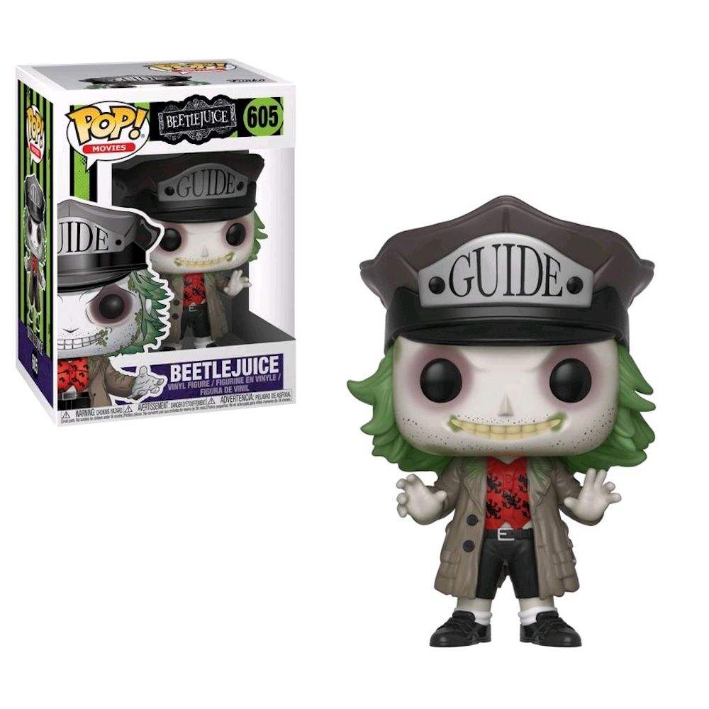 Фигурка Funko Pop! Beetlejuice with Guide Hat (Фанко Поп Битлджус в шляпе)  - купить с доставкой по выгодным ценам в интернет-магазине OZON (1489953046)