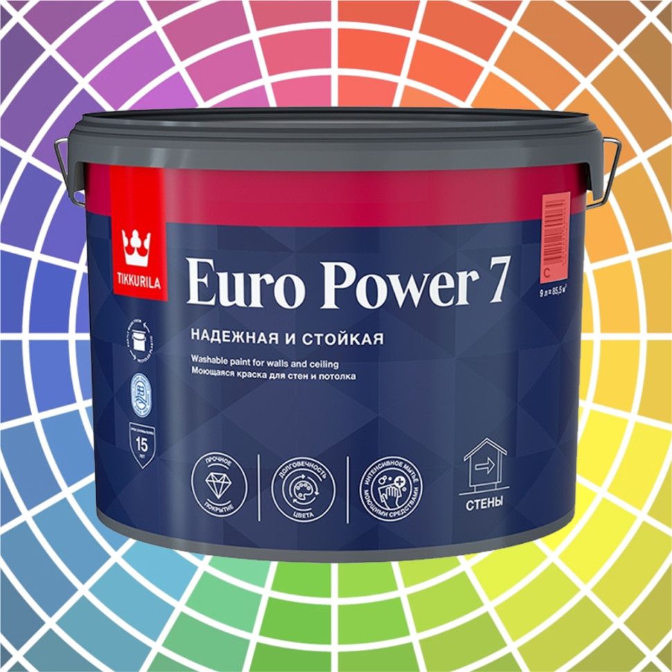 Краска Tikkurila Euro 7 Купить