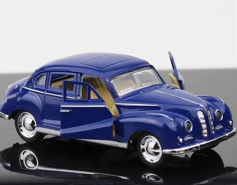 МеталлическаямодельавтомобиляBMW5021954масштаб1:32синий