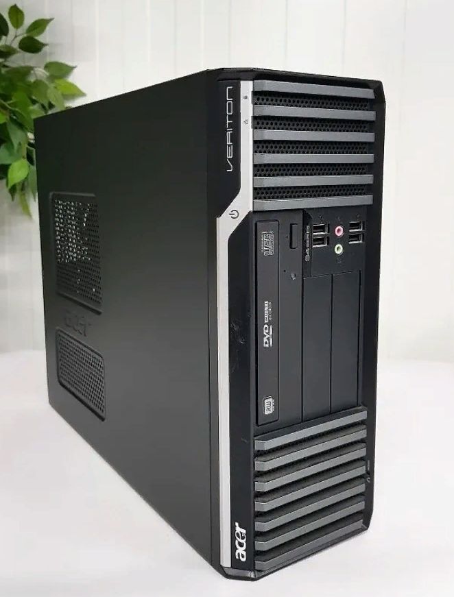 AcerСистемныйблокS2610i3(IntelCorei3-2100,RAM8ГБ,SSD240ГБ,IntelHDGraphics,),черный