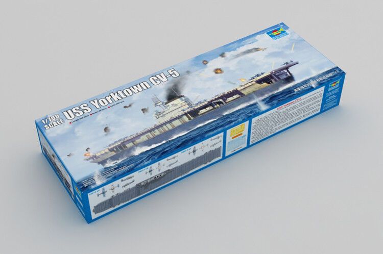 Trumpeter 1/700 06707 USS Йорктаун CV-5Корабль