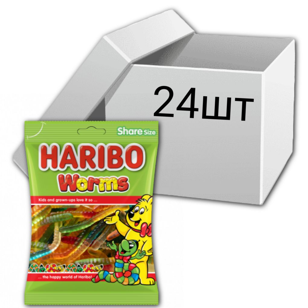 Мармелад жевательный <b>Haribo</b> Wummis порадует всех поклонников, как детей, та...