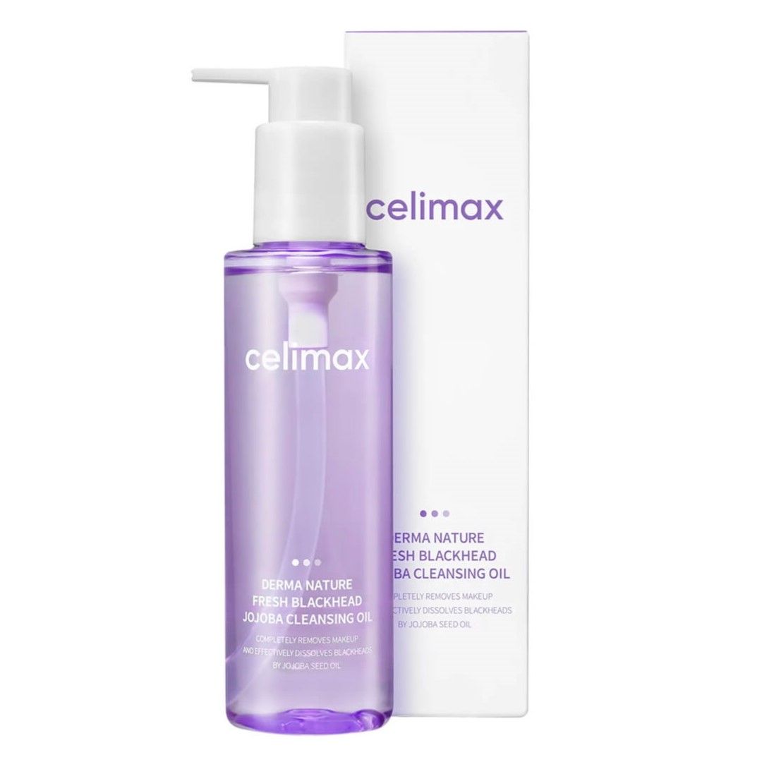 Celimax cleanser. Fresh Blackhead Jojoba Cleansing Oil. Celimax масло гидрофильное с жожоба - Fresh Blackhead Jojoba Cleansing Oil,20мл. Climax гидрофильное масло. Celimax.