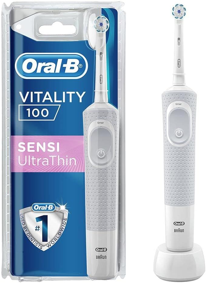 Oral-B Электрическая зубная щетка Vitality 100, белый купить на OZON по низкой цене (1550826739)