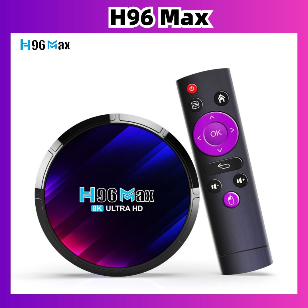 Смарт ТВ приставка H96 MAX RK3528, 4/64 ГБ Android 13 WIFI6 8K HDR10 HD медиаплеер