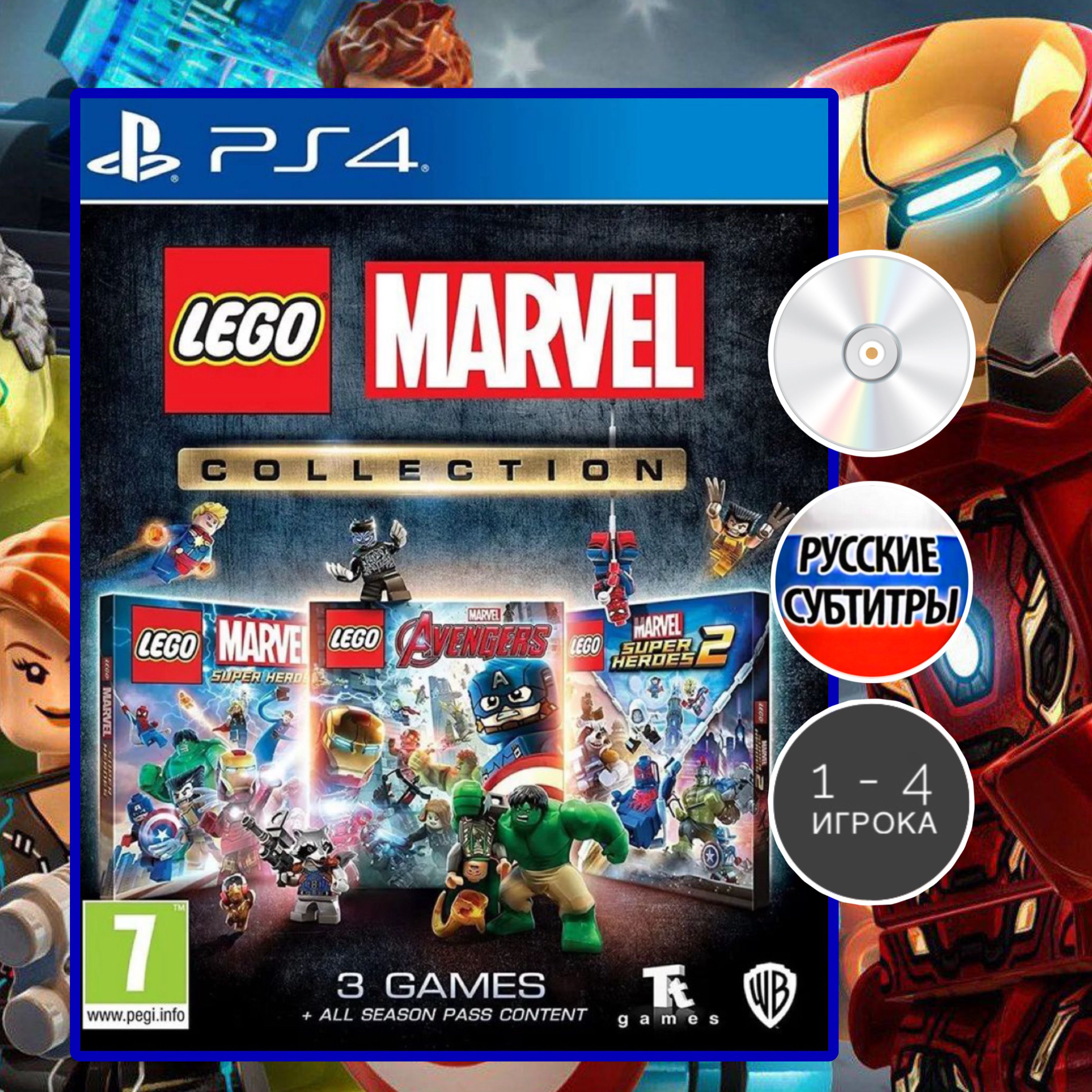 PS4 L go Marvel Collection PlayStation 4 PlayStation 5 OZON 1547488872