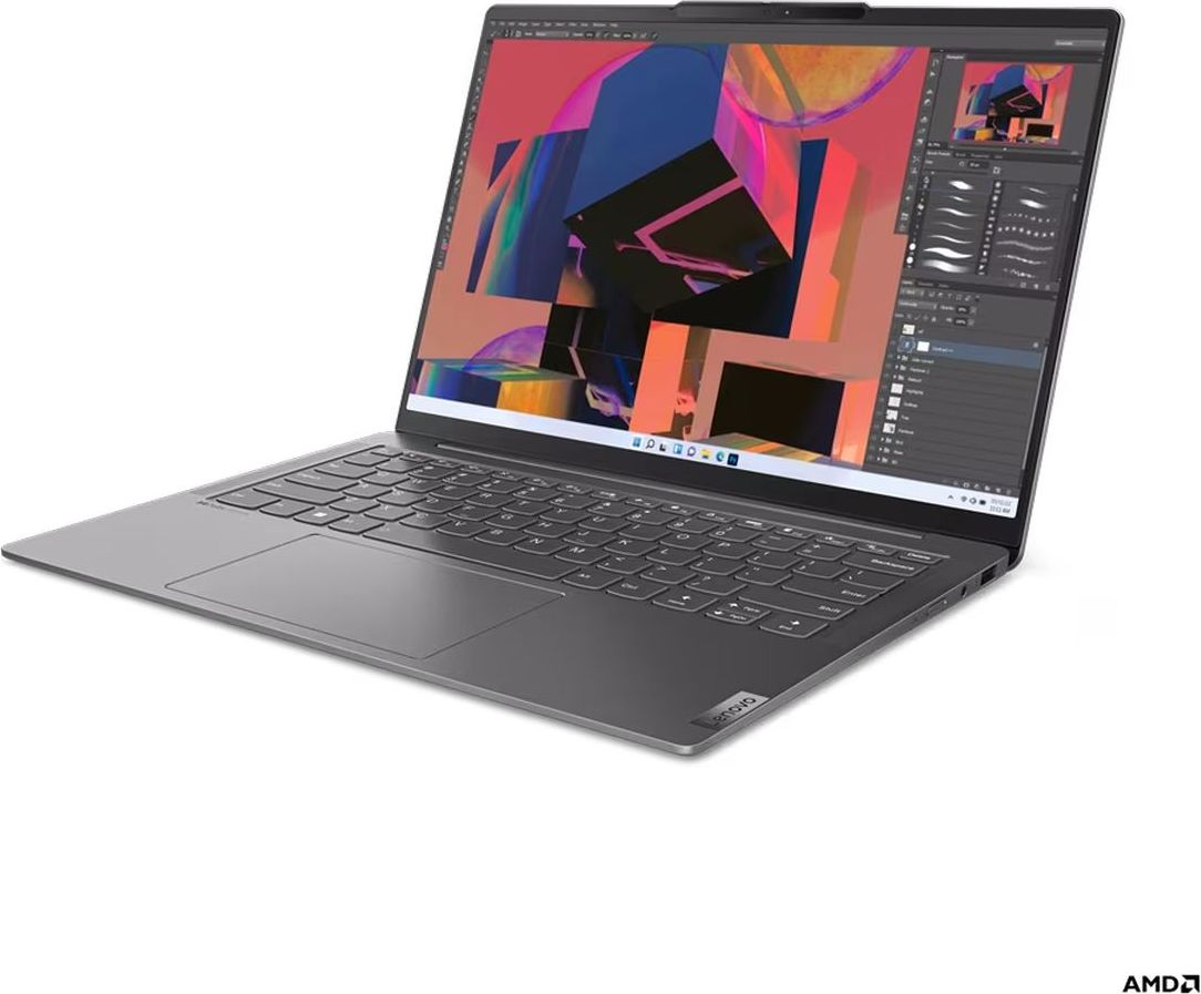 LenovoYogaSlim614APU8Ноутбук14",AMDRyzen57540U,RAM16ГБ,SSD512ГБ,AMDRadeonGraphics,Безсистемы,(82X3004MRK),темно-серый,Русскаяраскладка