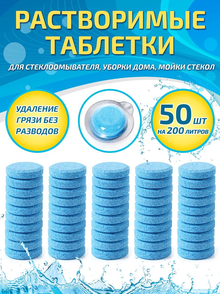 Жидкость стеклоомывателя Концентрат 50 шт - 200 л