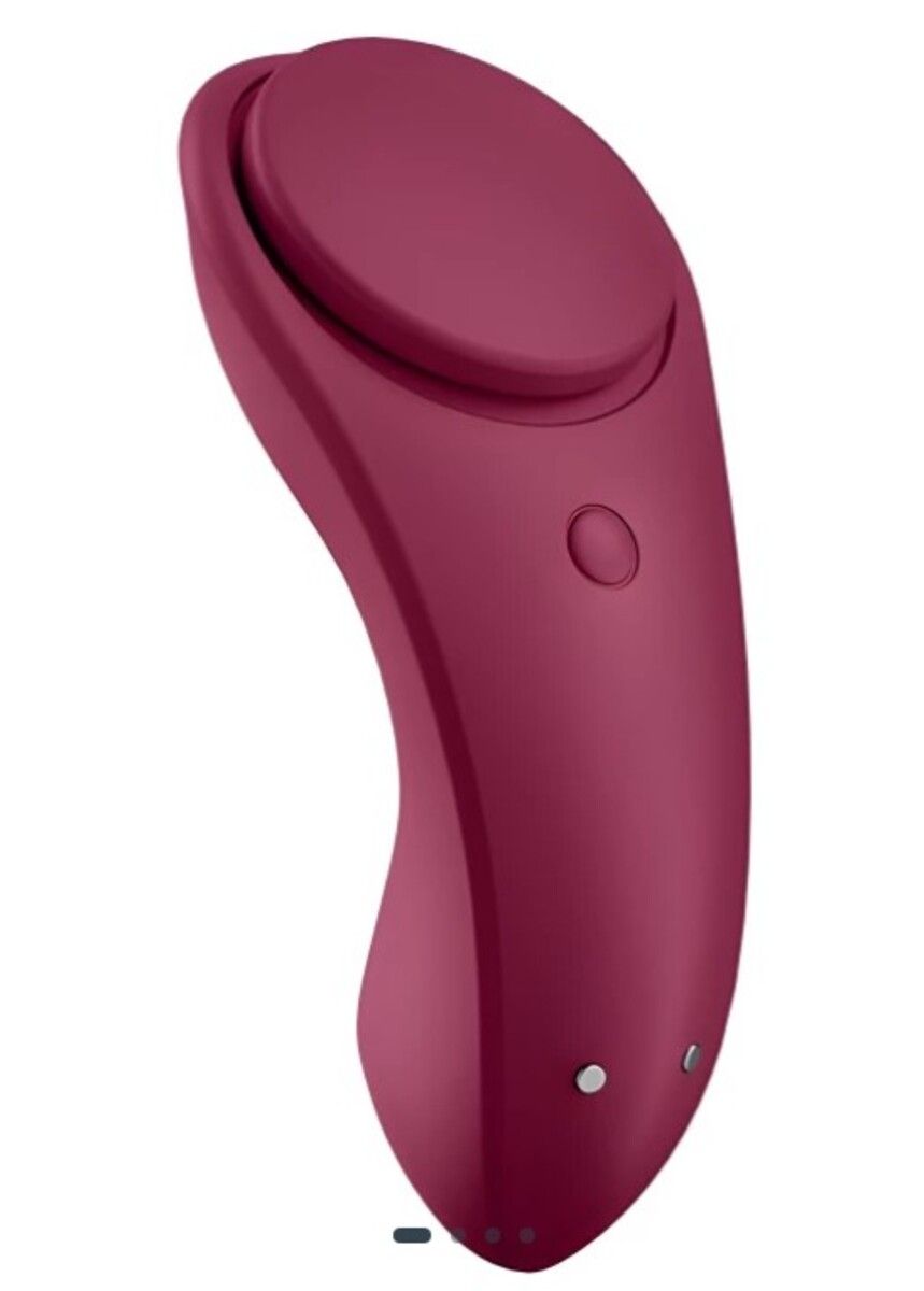 Стимулятор клитора Sexy Secret, винно-красный (1шт) / Satisfyer / Sexy Secret Red /