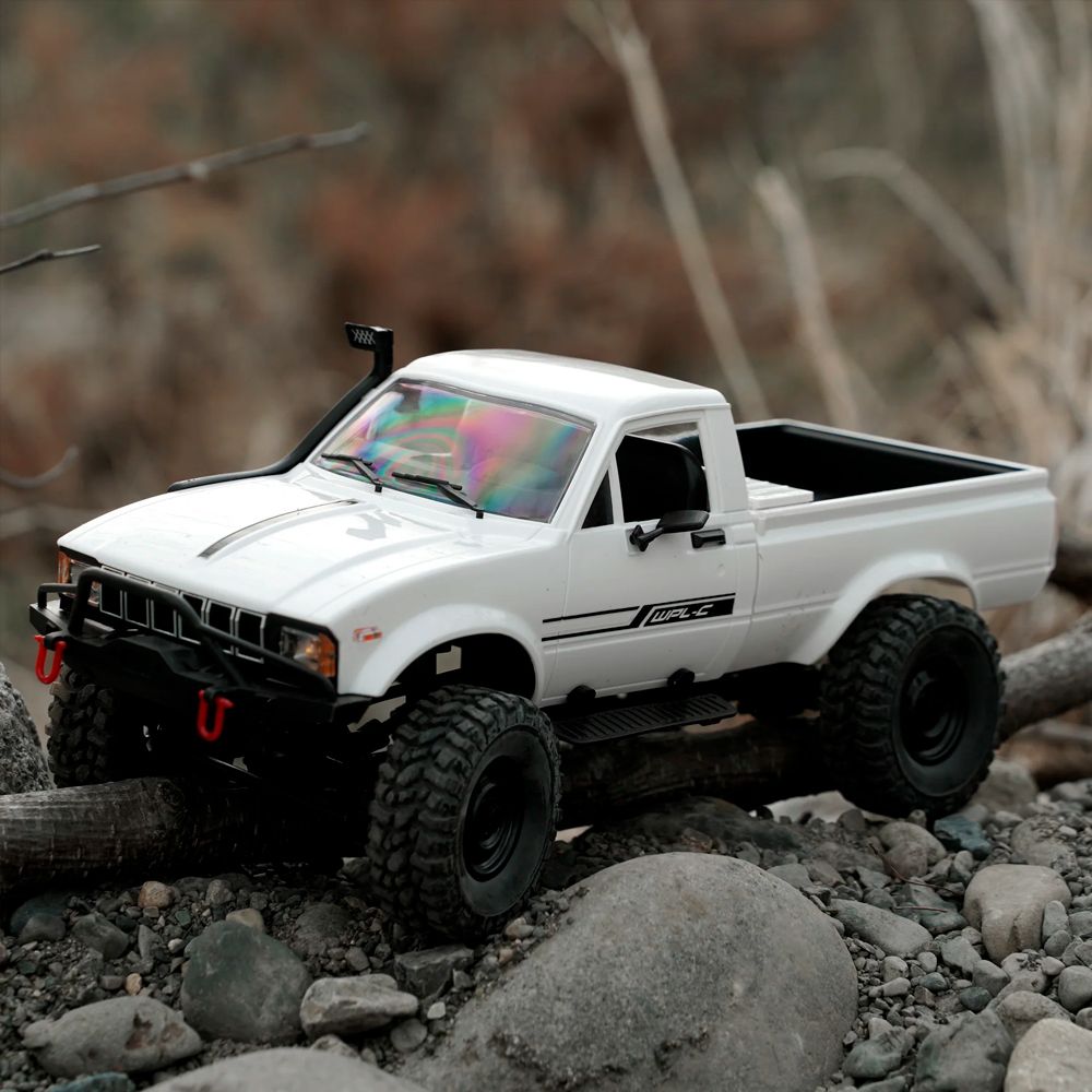 РадиоуправляемаямашинапикапWPLHilux(белый)C-24-14WD1:16RTR