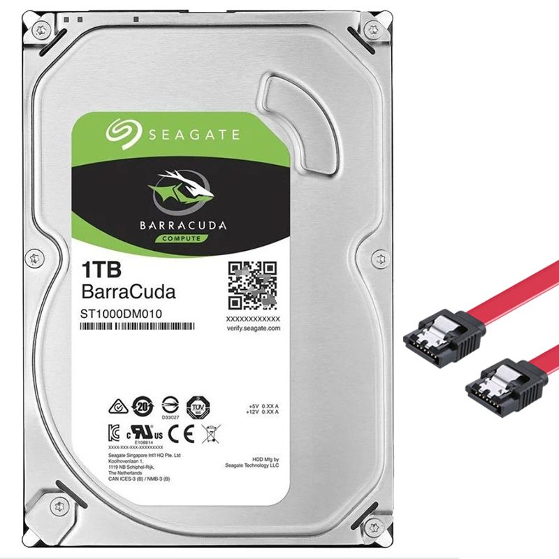 Seagate1ТБВнутреннийжесткийдискST1000DM010;1tbhdd3.5