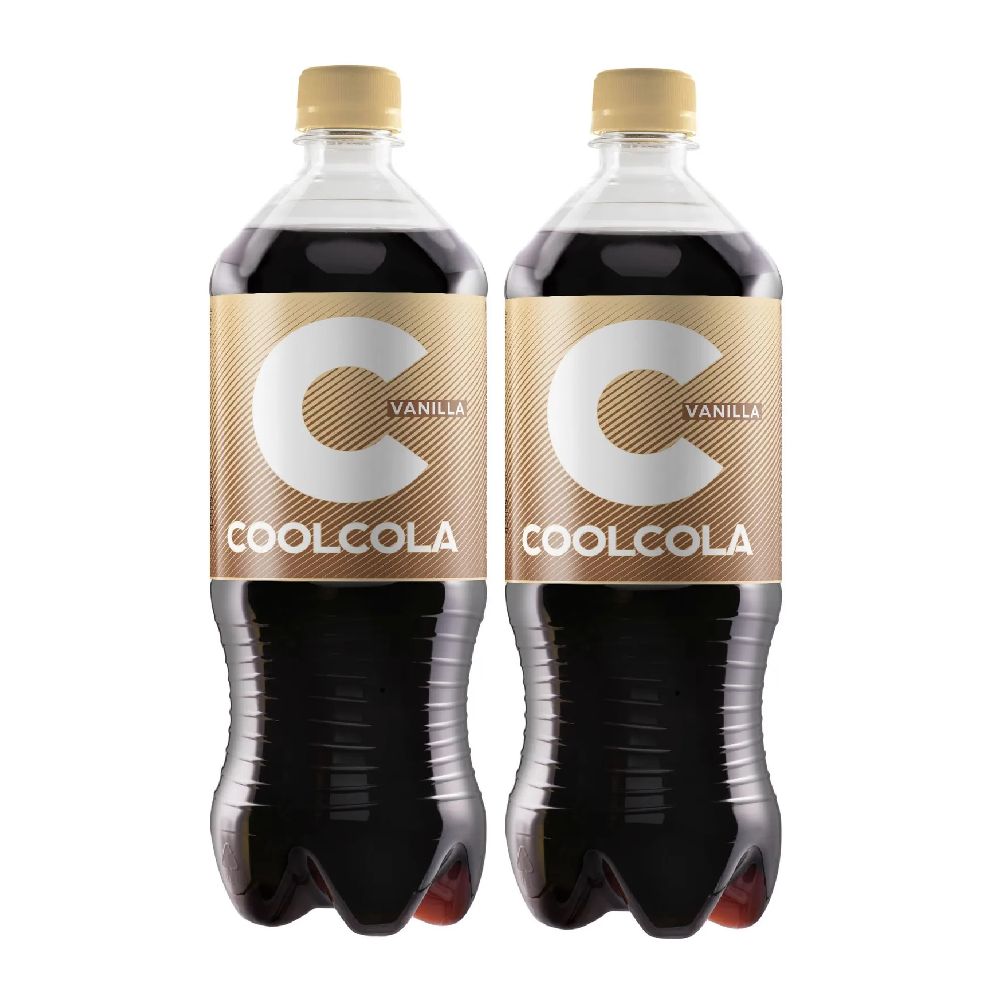 Напиток газированный Cool Cola Vanilla, 2 шт по 1 л