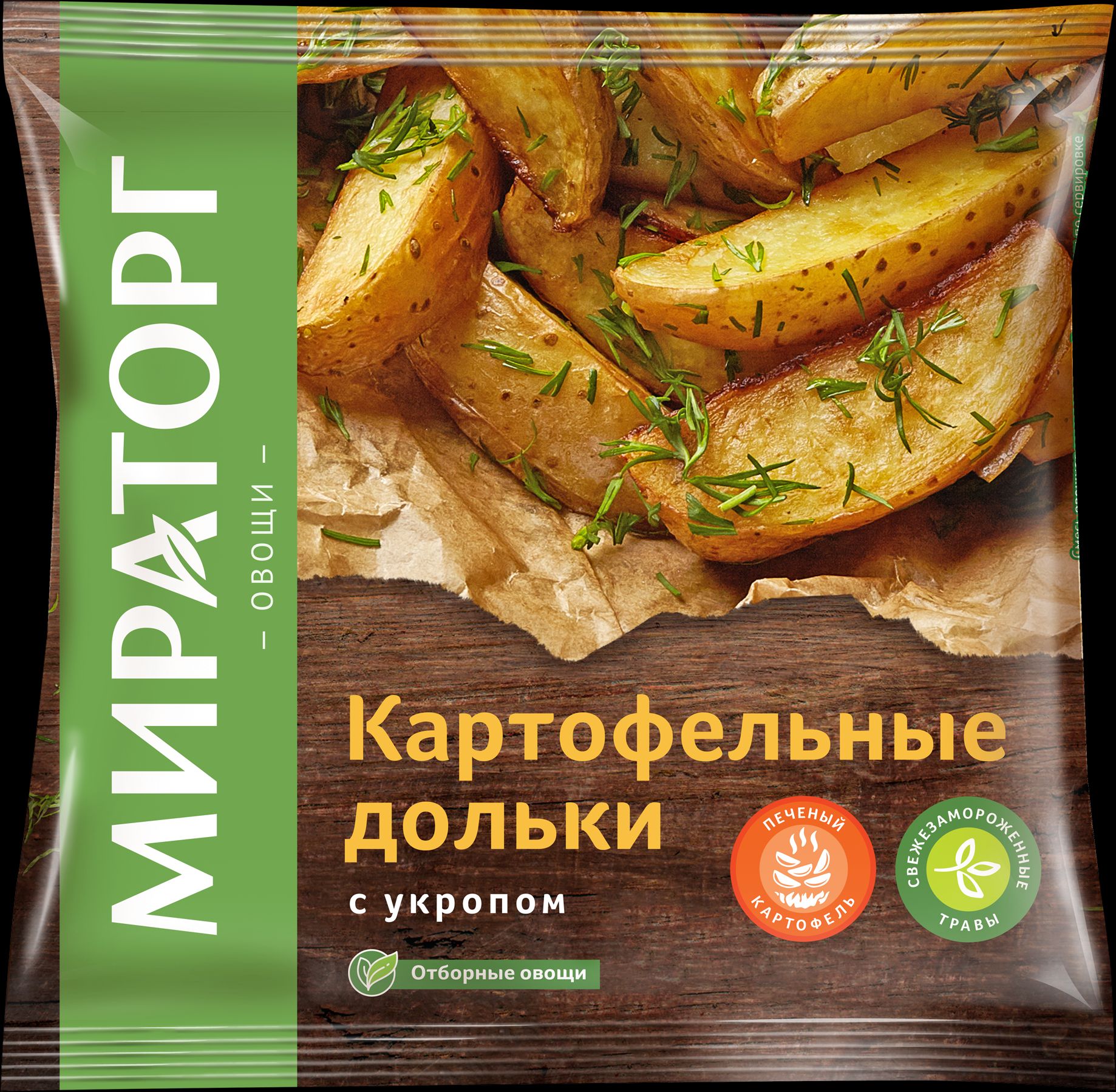 Картофельные дольки с укропом Мираторг, замороженные, 400 г - купить с  доставкой по выгодным ценам в интернет-магазине OZON (146395551)