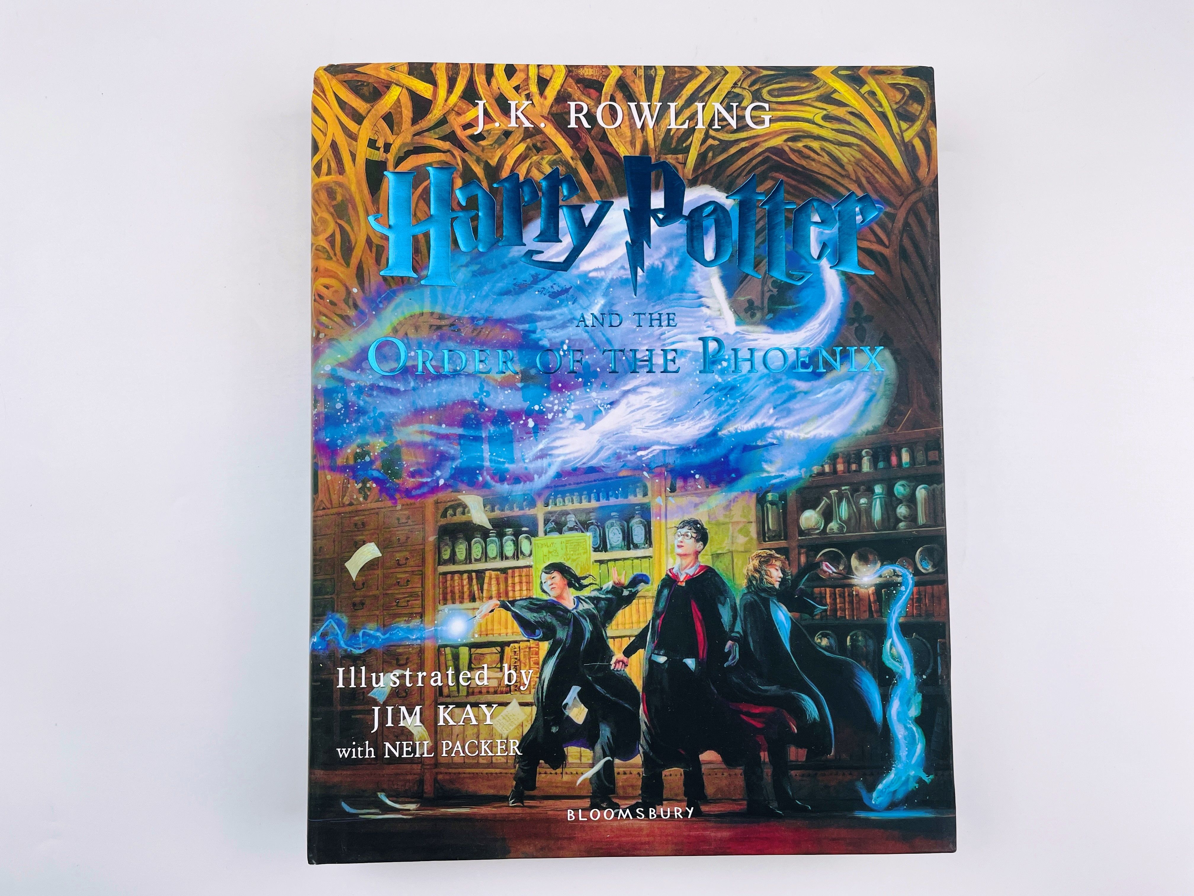 HarryPotterandtheOrderofthePhoenixIllustratedJimKay|РоулингДжоанКэтлин