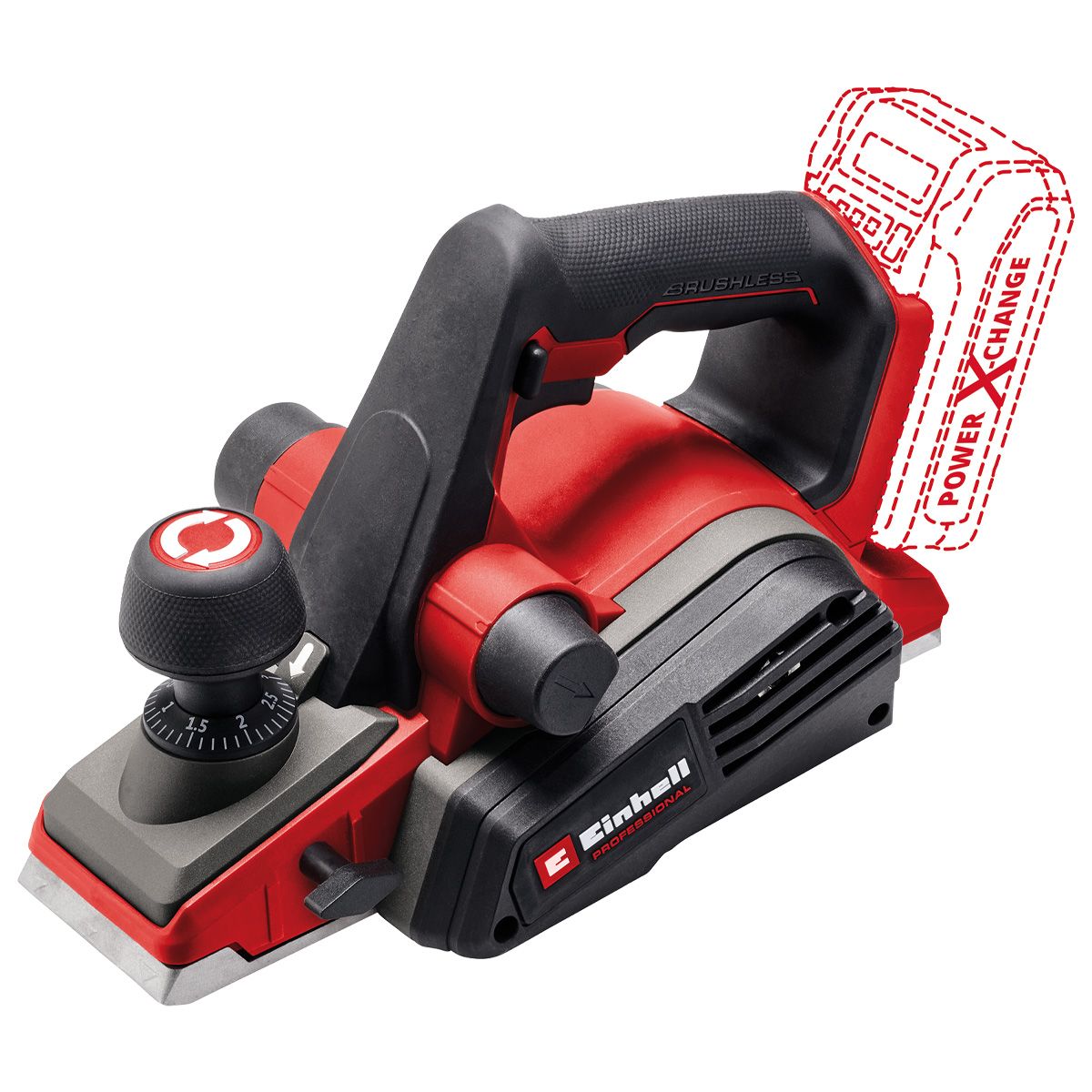 Рубанок аккумуляторный Einhell PXC TP-PL 18/3 Li BL (4345405)