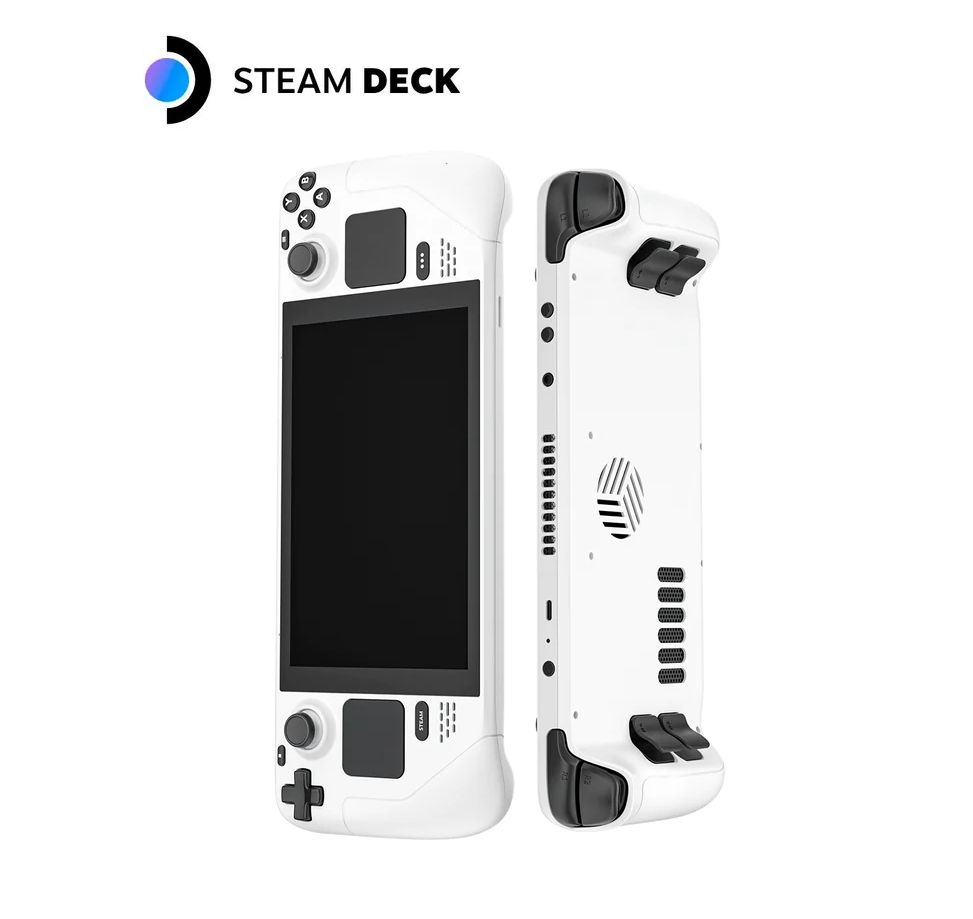 Белый корпус JSAUX для Steam Deck LCD