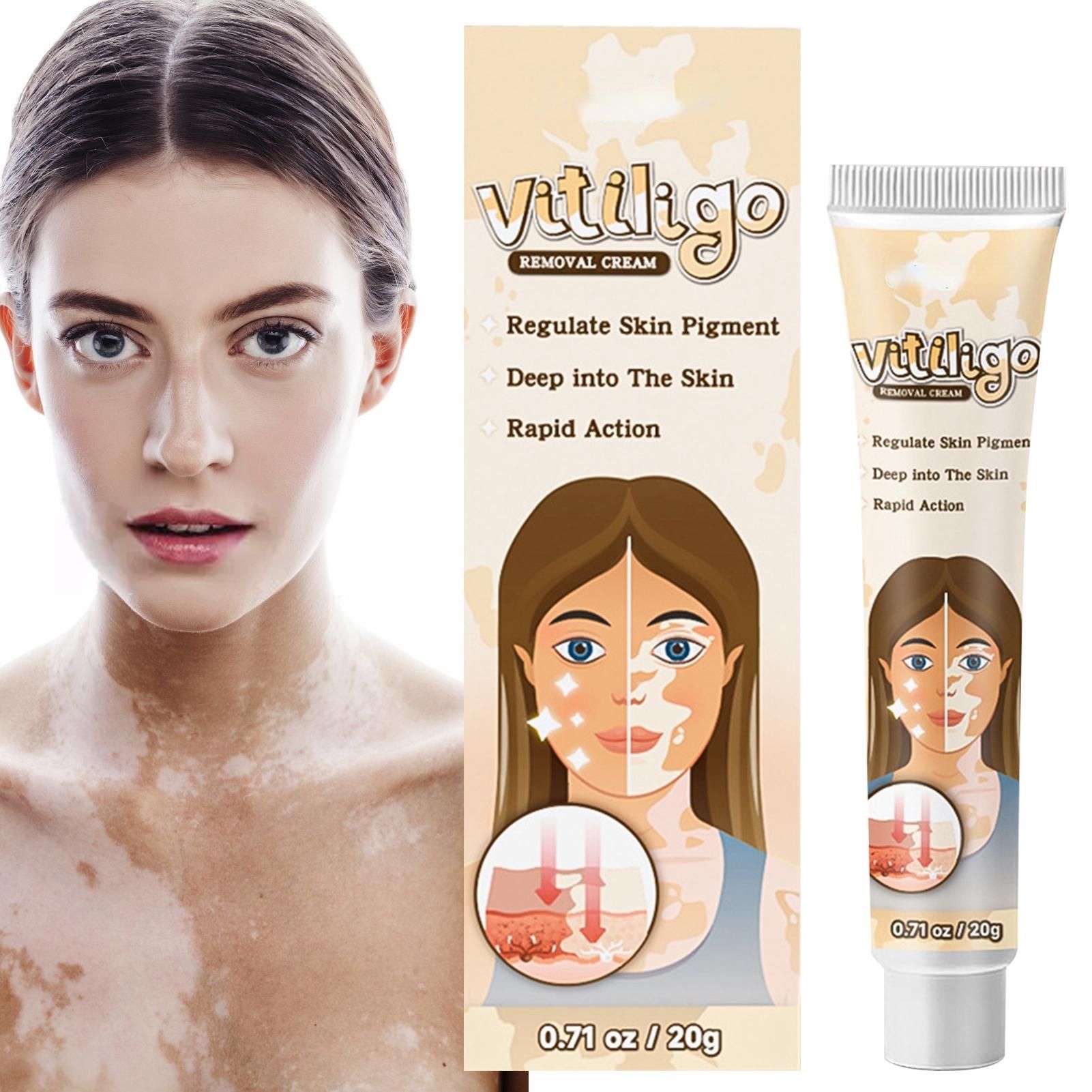 Сравнение кожи до и после применения средств