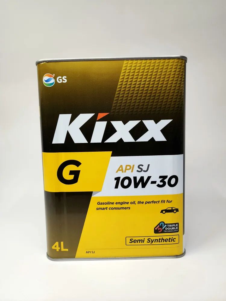 Kixx G SJ 10W-30 Масло моторное, Полусинтетическое, 4 л