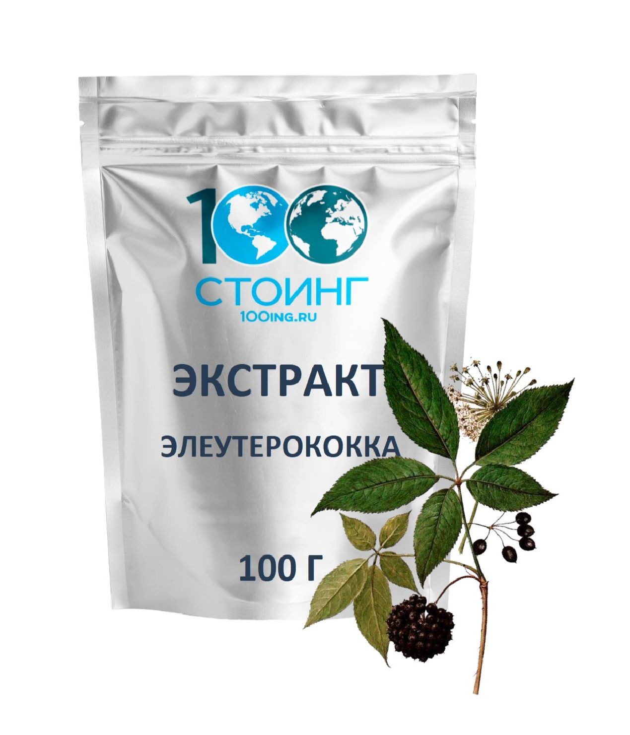 Экстракт Элеутерококка сухой STOING 100 г