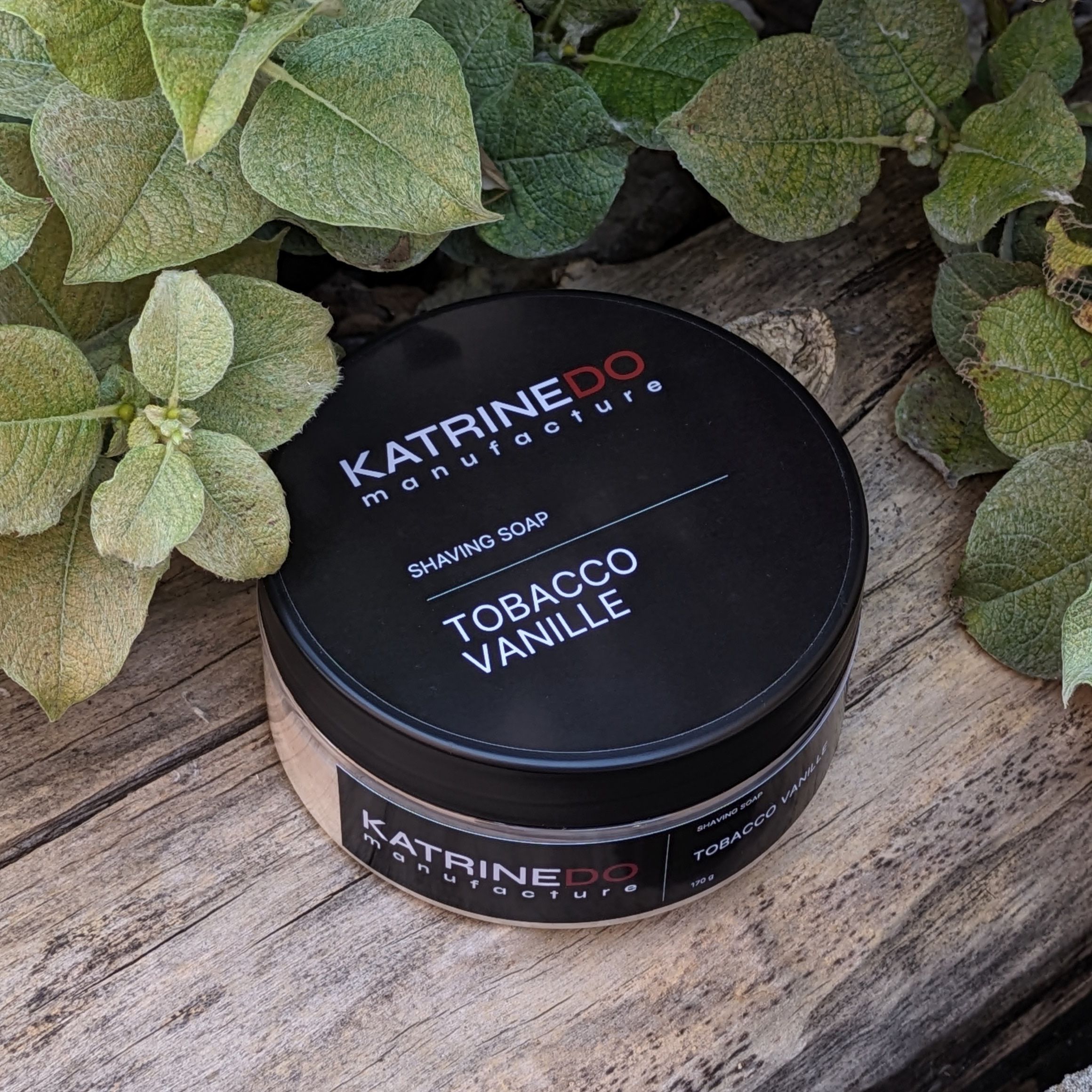 Мыло для бритья KATRINEDO TOBACCO VANILLE, 170 г, база Артизан