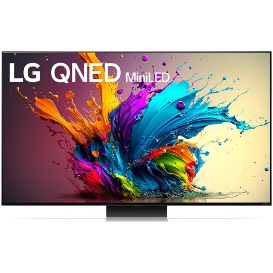 LGТелевизор65QNED91T6A.ARUB65"4KUHD,черный