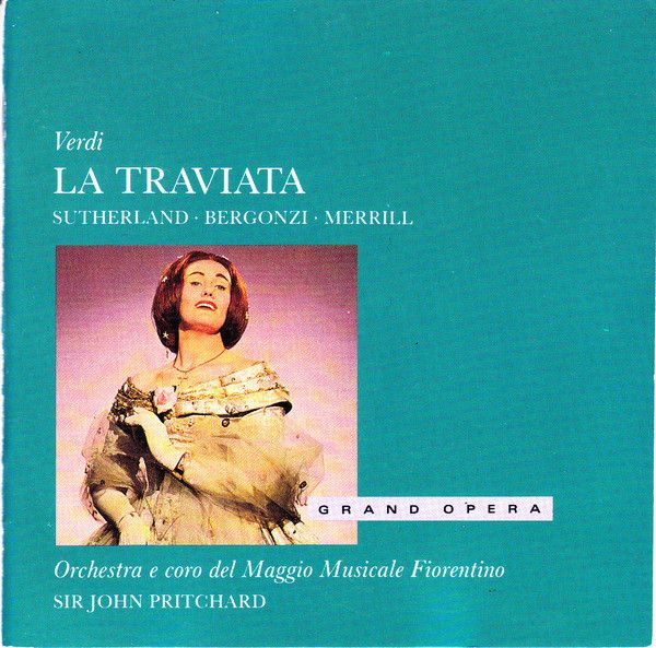 Диск Verdi & Pritchard & Sutherland & Bergonzi & Merrill: Verdi: La Traviata (2 CD)