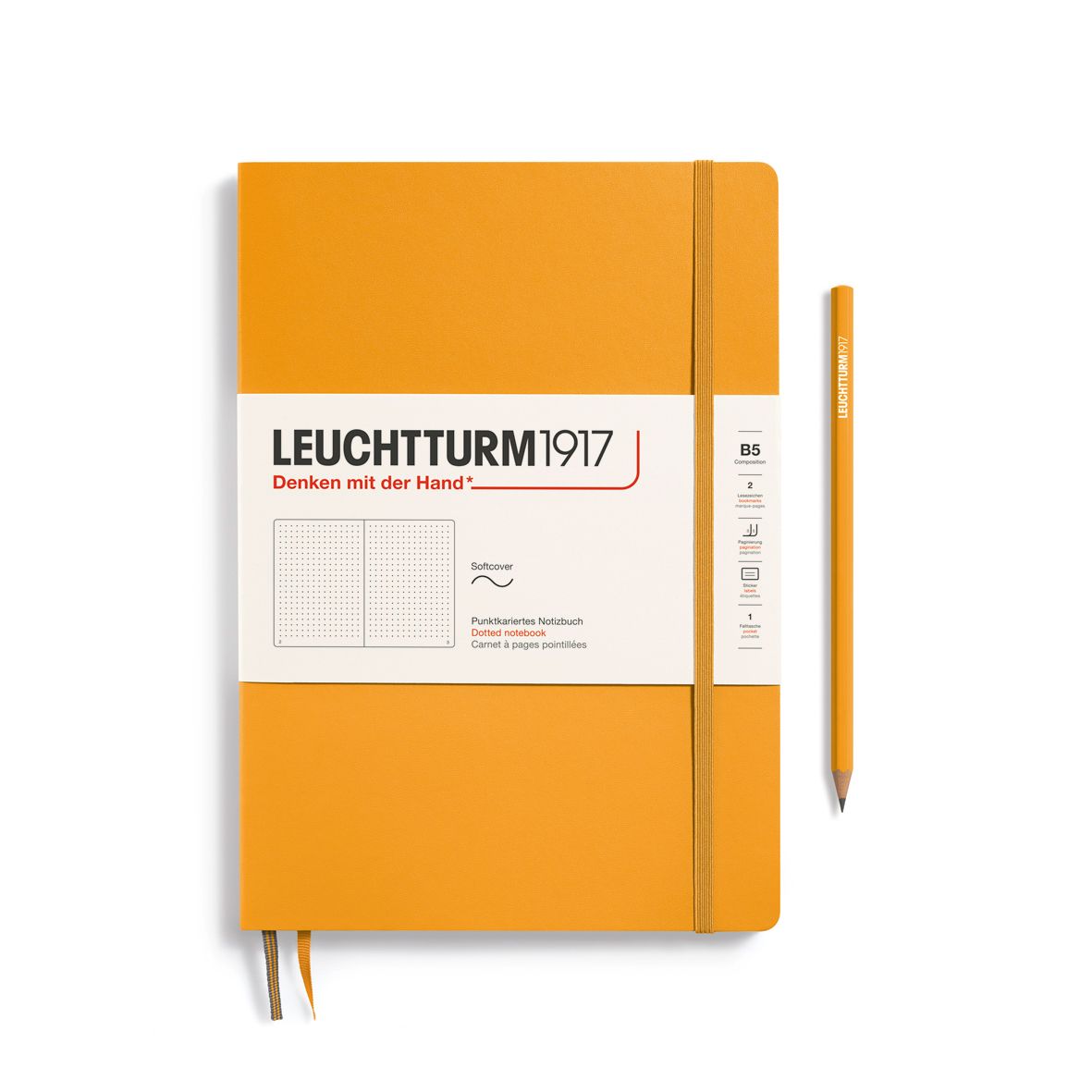 Leuchtturm1917 Записная книжка B5 (17.6 × 25 см), листов: 60