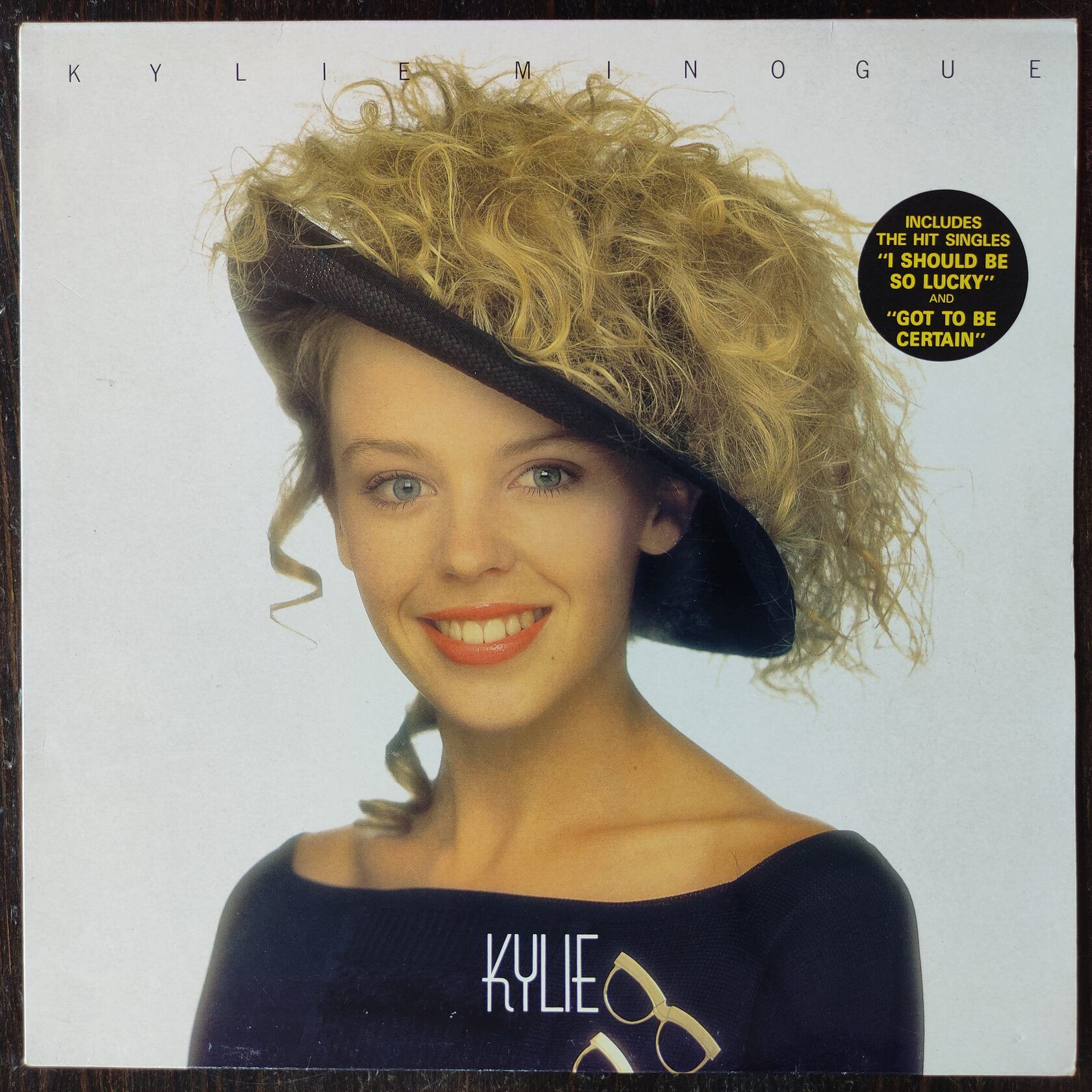 Пластинка Kylie Minogue "Kylie" (1988, UK) LP