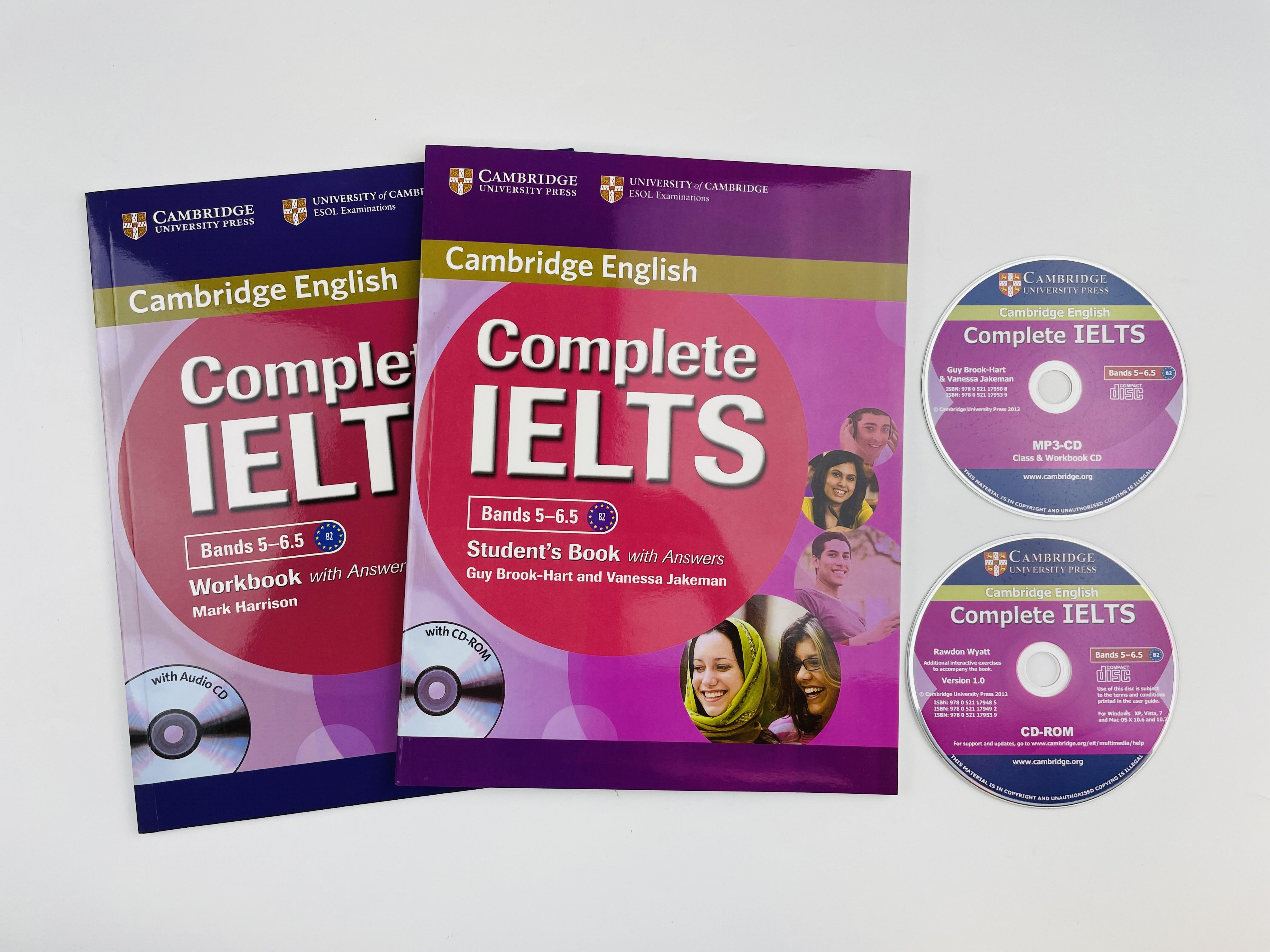 Complete IELTS, Bands 5-6.5, Student's Book + Workbook+ CD (with answers)