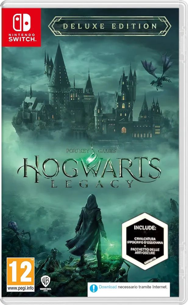 Игра Hogwarts Legacy Deluxe Edition (Nintendo Switch, Русские субтитры)