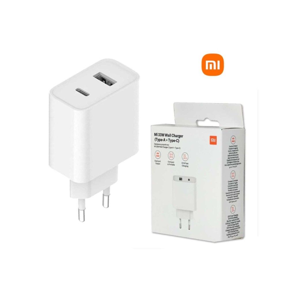 ЗарядноеустройствоMi33WWallCharger(Type-A+Type-C)