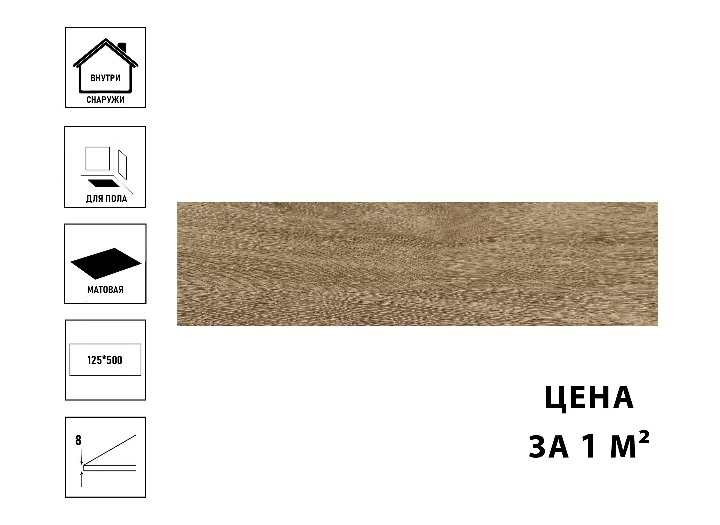 Керамогранит Gracia Ceramica Nordland 125х500 beige PG 03, сорт1 (цена за 1 кв.м)