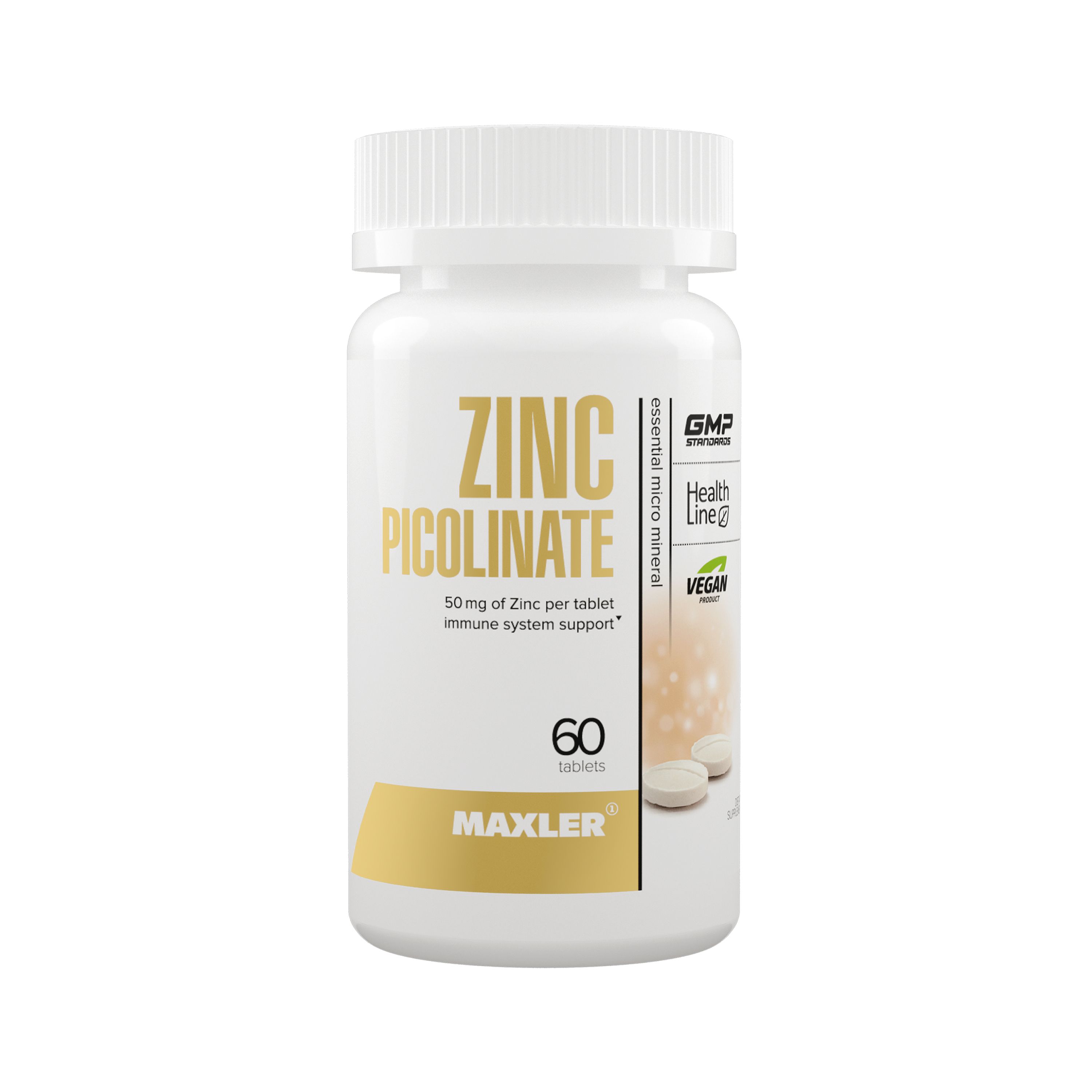 ЦинкпиколинатвитаминныйкомплексMaxlerZincPicolinate50мг60шт.