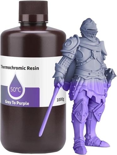 ФотополимернаясмолаElegooThermochromicResin,серый-фиолетовый,1л