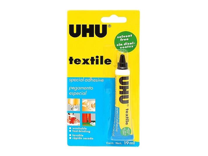 Клей для ремонта ткани UHU Textil, 19 мл