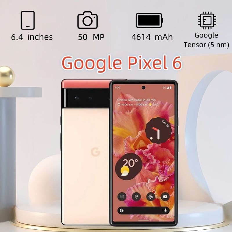 GoogleСмартфонPixel6USA8/128ГБ,розовый