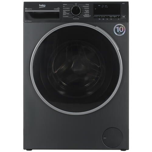 Beko Стиральная машина B3WFR57H2A, серый