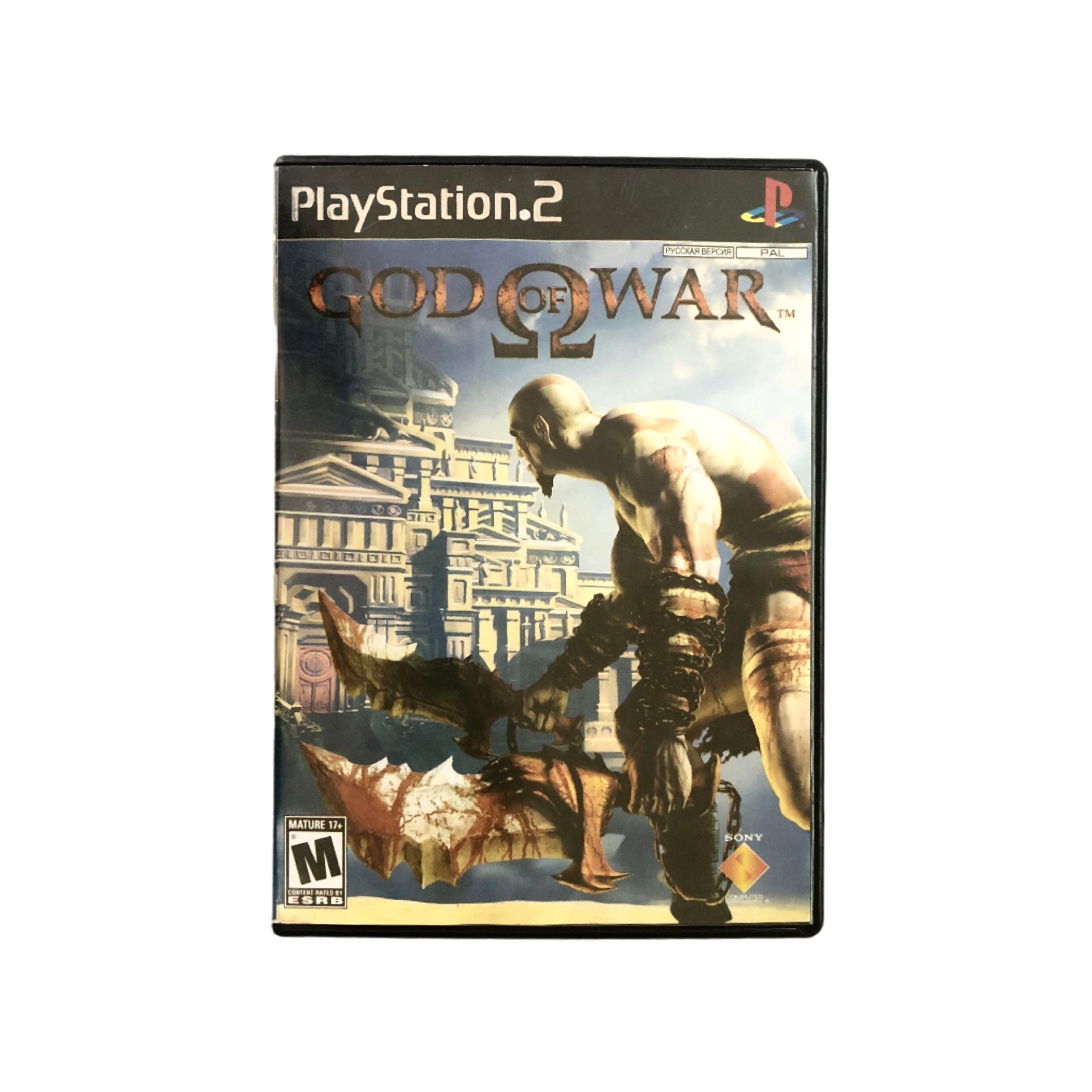 Игра для Sony PlayStation 2 (PS2) God of War (Action, Adventure, 2005, Sony Computer Entertainment)