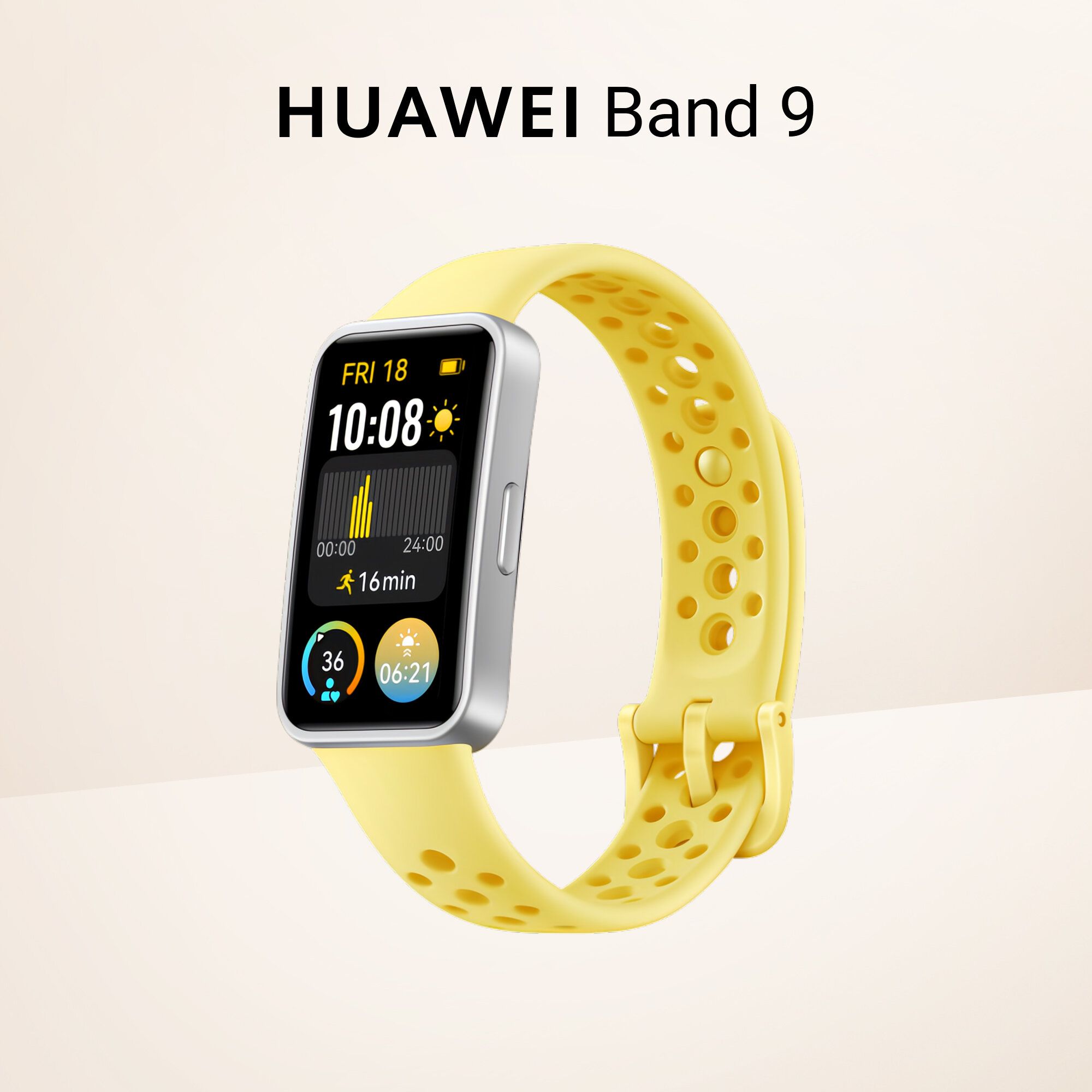 HUAWEI Фитнес-браслет Band 9_102989690152, желтый