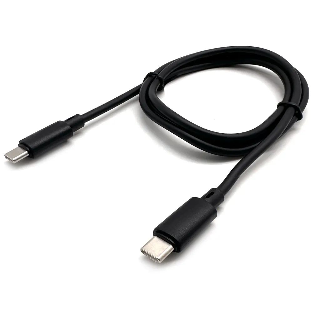 Кабель для мобильных устройств USB Type-C - USB Type-C, 1 м, черный