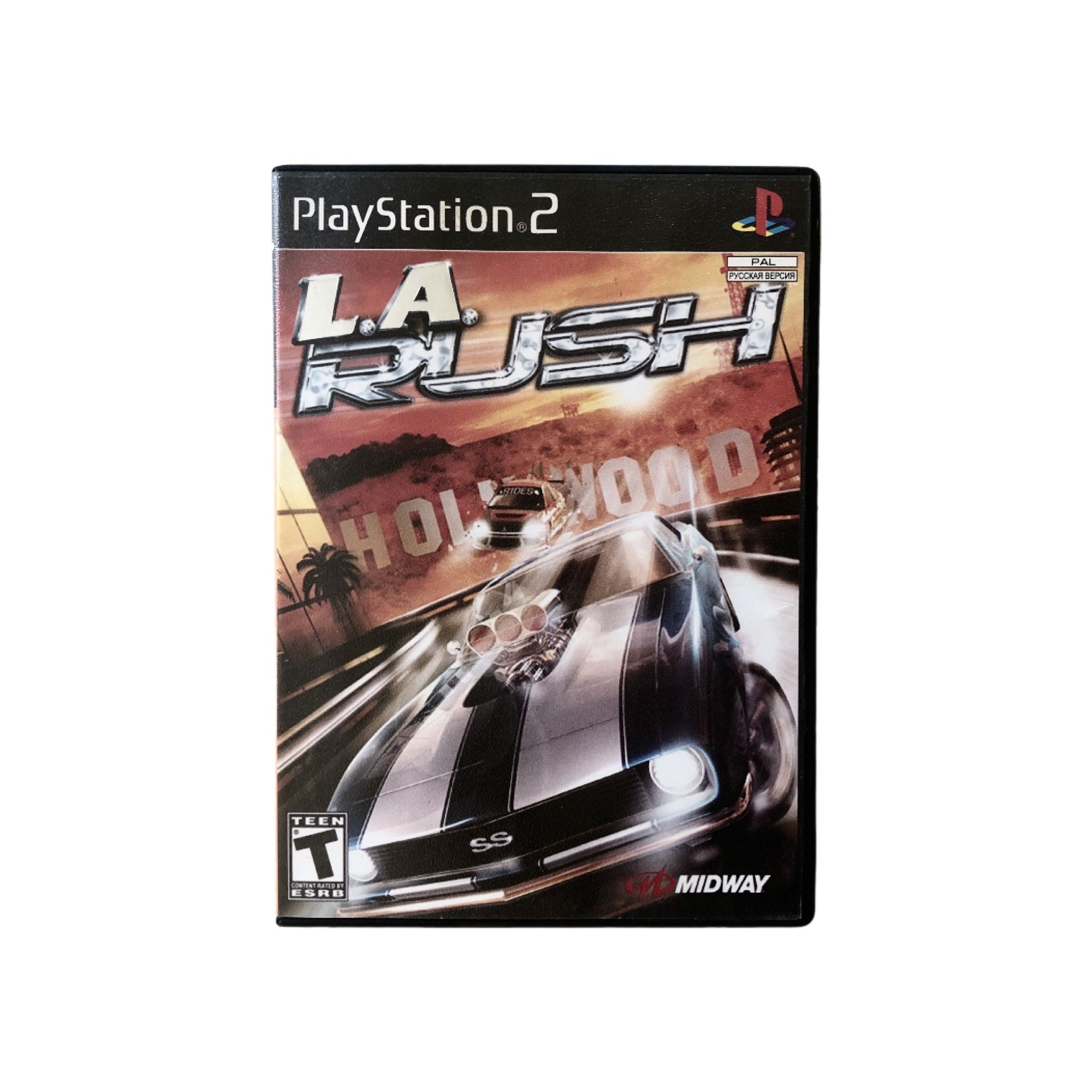 Игра Игра PS 2 L.A. Rush - (Гонки, Аркадные, Midway, 2005) (PlayStation 2, Русская версия)