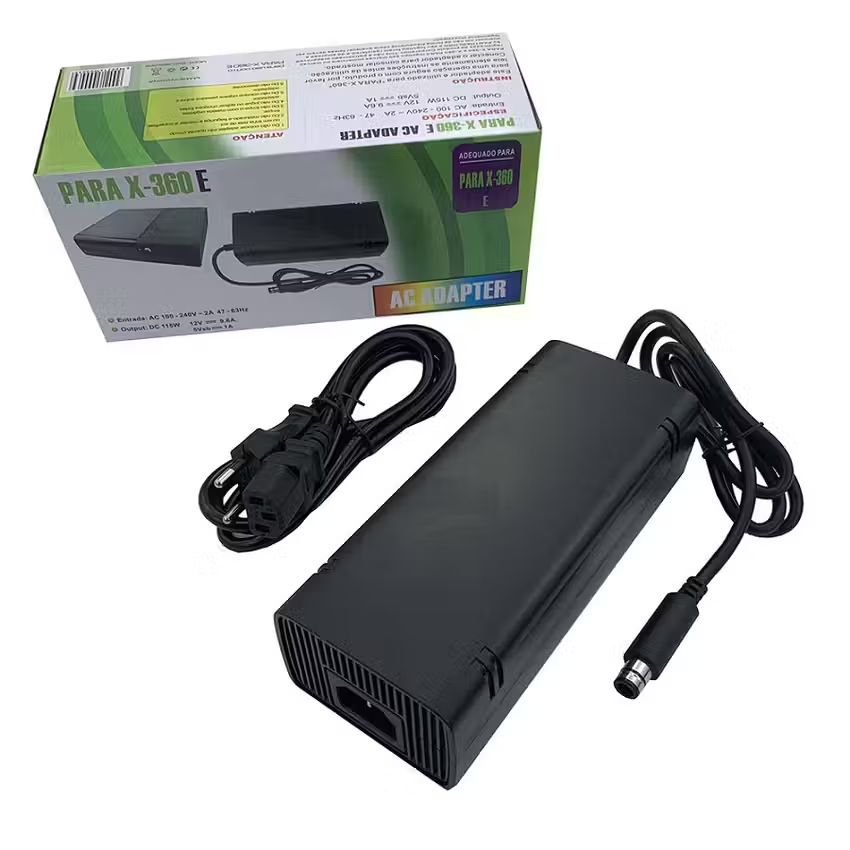 Блок питания/Адаптер сетевой/AC Adaptor для консоли/приставки Xbox 360 E