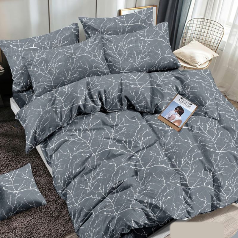 Dreams Комплект постельного белья, Полисатин, Евро, наволочки 70x70