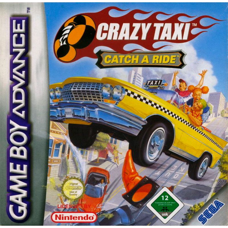 Игра Crazy Taxi: Catch a Ride для GBA