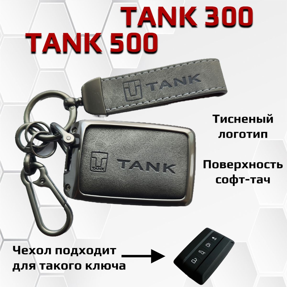 Чехол брелок для ключа Tank 300 Tank 500/ Танк 300 Танк 500